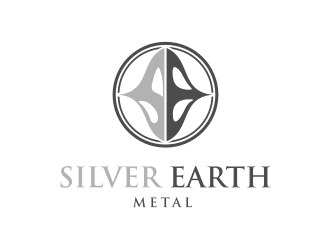 Silver Earth Metal logo design by ohtani15