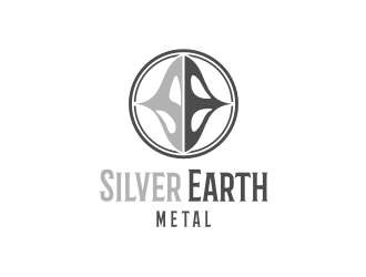 Silver Earth Metal logo design by ohtani15