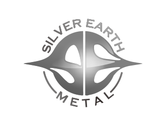 Silver Earth Metal logo design by M J