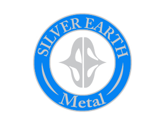 Silver Earth Metal logo design by pilKB