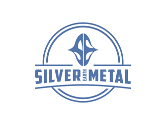 Silver Earth Metal logo design by alby