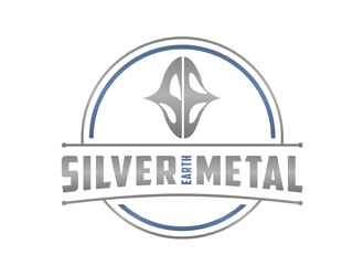 Silver Earth Metal logo design by alby