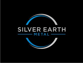 Silver Earth Metal logo design by sabyan