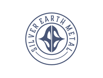 Silver Earth Metal logo design by Artomoro