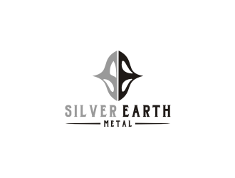 Silver Earth Metal logo design by Artomoro