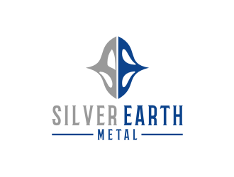 Silver Earth Metal logo design by Artomoro