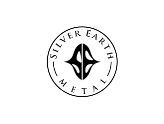 Silver Earth Metal logo design by sodimejo