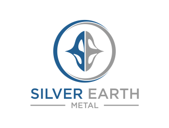 Silver Earth Metal logo design by GassPoll