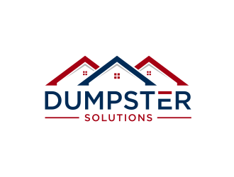 Dumpster Solutions logo design by GassPoll