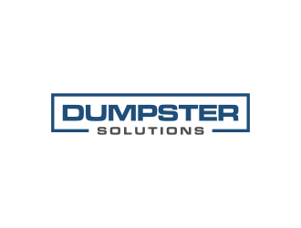 Dumpster Solutions logo design by GassPoll