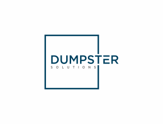 Dumpster Solutions logo design by Diponegoro_