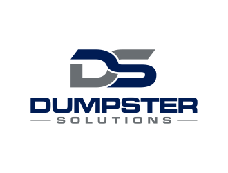 Dumpster Solutions logo design by GassPoll