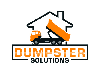 Dumpster Solutions logo design by nexgen