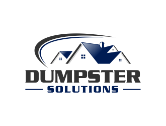 Dumpster Solutions logo design by GassPoll