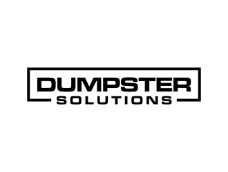 Dumpster Solutions logo design by GassPoll