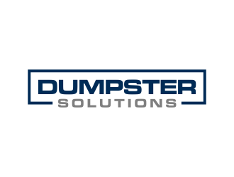 Dumpster Solutions logo design by GassPoll