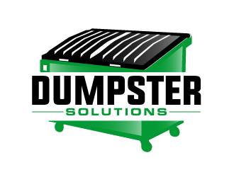 Dumpster Solutions logo design by AamirKhan