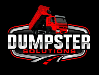 Dumpster Solutions logo design by AamirKhan