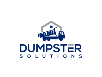 Dumpster Solutions logo design by kimora