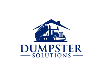 Dumpster Solutions logo design by kimora