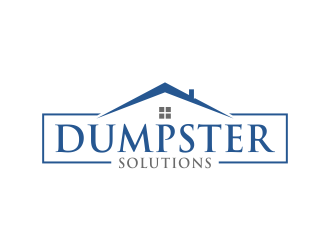 Dumpster Solutions logo design by aflah