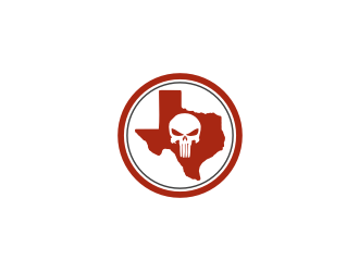 Texas Punisher logo design by Artomoro