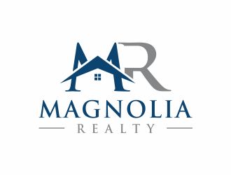 Magnolia Realty logo design by santrie