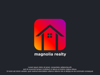 Magnolia Realty logo design by bebekkwek