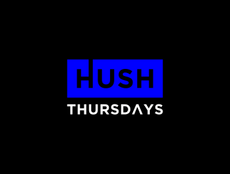 HUSH Thursdays logo design by Diponegoro_