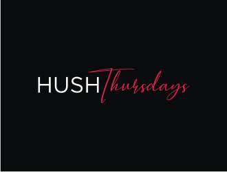 HUSH Thursdays logo design by ora_creative