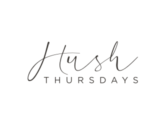 HUSH Thursdays logo design by Artomoro