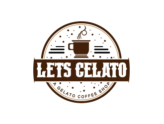 Lets Gelato logo design by Rexi_777