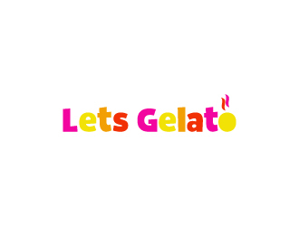 Lets Gelato logo design by gateout