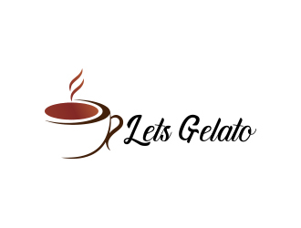 Lets Gelato logo design by Rexi_777