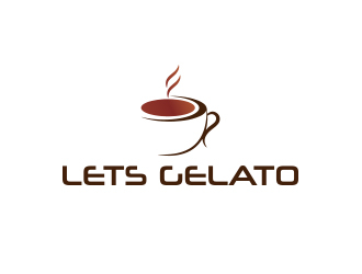 Lets Gelato logo design by Rexi_777