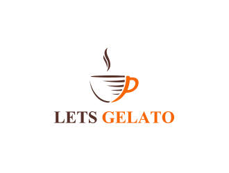 Lets Gelato logo design by Rexi_777