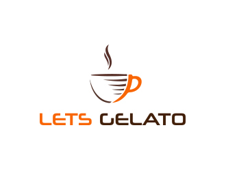 Lets Gelato logo design by Rexi_777