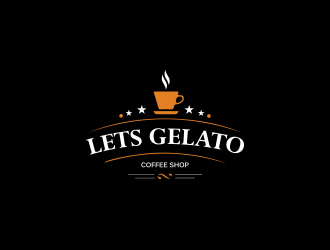 Lets Gelato logo design by Rexi_777