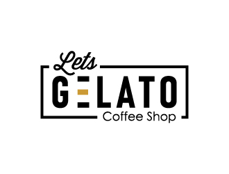 Lets Gelato logo design by jonggol