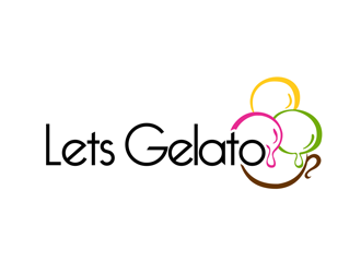 Lets Gelato logo design by ingepro