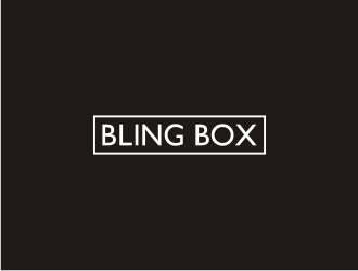 Bling Box It’s a party in a box logo design by Artomoro