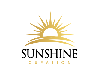 Sunshine Curation  logo design by JessicaLopes