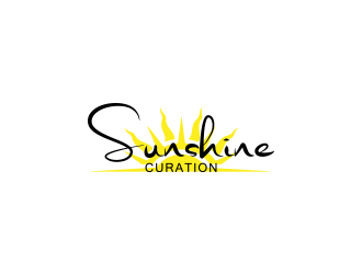 Sunshine Curation  logo design by Rexi_777