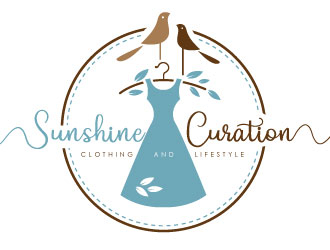 Sunshine Curation  logo design by REDCROW