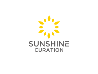 Sunshine Curation  logo design by M J