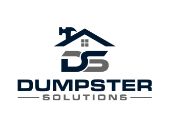 Dumpster Solutions logo design by puthreeone