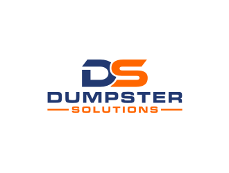 Dumpster Solutions logo design by Artomoro