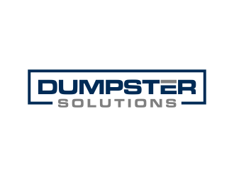 Dumpster Solutions logo design by GassPoll