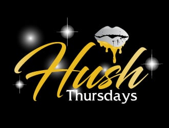 HUSH Thursdays logo design by AamirKhan