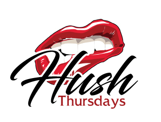 HUSH Thursdays logo design by AamirKhan